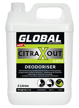 Фото Универсальный дезодорант для ковров и мебели Global CitraXout, 5 л для клининга SEILOR