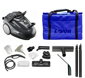 Фото Парогенератор Lavor Pro GV Kone Professional 2300 Вт с синей сумкой для клининга SEILOR