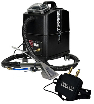 Фото Моющий пылесос Santoemma Seilor Black SW15 HOT(насадка мет.мебельная, шланг термост 5м, нагреватель) для клининга SEILOR