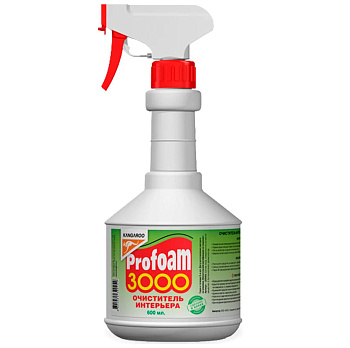 Фото Очиститель для ткани, велюра, ковров и пластика Profoam 3000 Kangaroo, 600 мл для клининга SEILOR Фото Очиститель для ткани, велюра, ковров и пластика Profoam 3000 Kangaroo, 600 мл для клининга SEILOR