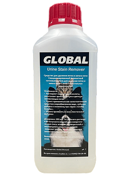 Фото Global Urine Stain Remover Средство для удаления пятен и запаха мочи, 1 л для клининга SEILOR