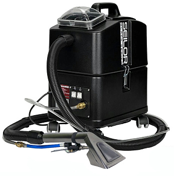 Фото Моющий пылесос Santoemma Seilor Black SW15 насадка двухкамерная металл с окошком для клининга SEILOR