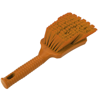 Фото Щётка с ручкой мягкая для химчистки и уборки 23117 оранжевая для клининга SEILOR