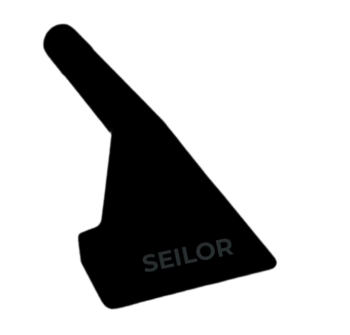 Фото Насадка для химчистки штор двухкамерная SEILOR черная (без клапана) для клининга SEILOR