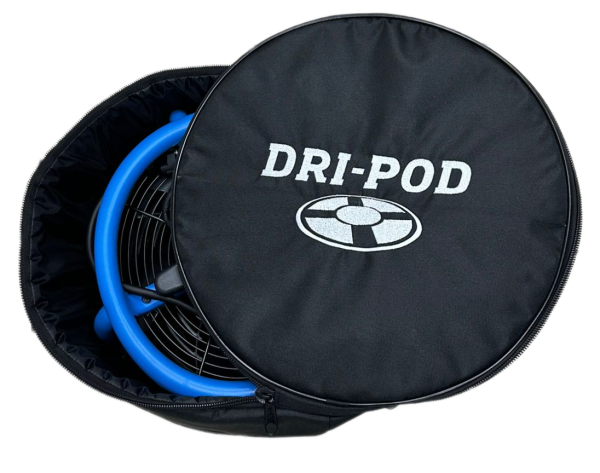 Фото Фен для сушки пола и ковров Dri-Pod c сумкой для переноски и хранения (черная) для клининга SEILOR