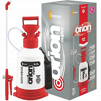 Фото Помповый распылитель Kwazar Orion Acid Line для кислоты pH 1-4, 6 л для клининга SEILOR
