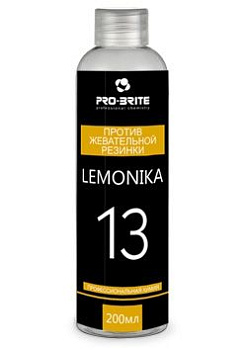 Фото Средство для удаления жвачки, слайма и липких веществ Lemonika Pro-brite, 200 мл для клининга SEILOR