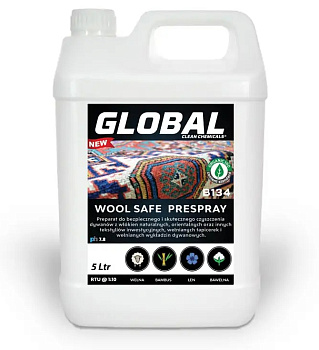 Фото Преспрей для чистки шерсти и деликатных тканей Global WOOL, 5 л для клининга SEILOR
