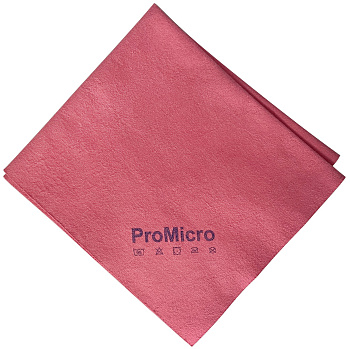Фото Салфетка микроволоконная ProMicro 35х38 см красная для клининга SEILOR