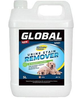 Фото Global Urine Stain Remover Средство для удаления пятен и запаха мочи, 5 л для клининга SEILOR