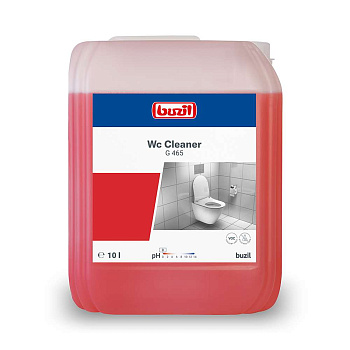 Фото Buzil G465 WC Cleaner Гель вязкий для очистки унитазов и писсуаров, 10 л для клининга SEILOR Фото Buzil G465 WC Cleaner Гель вязкий для очистки унитазов и писсуаров, 10 л для клининга SEILOR