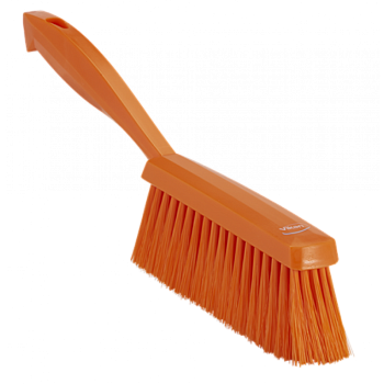 Фото Vikan Щетка узкая с ручкой средний ворс 330 мм оранжевая для клининга SEILOR
