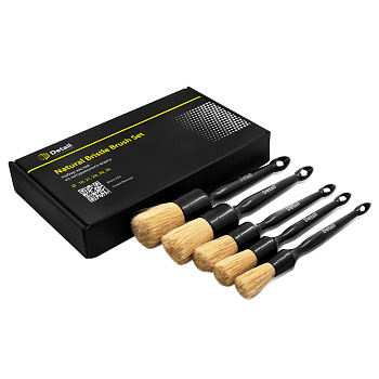 Фото Ditail Комплект кистей с натуральным ворсом, 5 шт. для клининга SEILOR