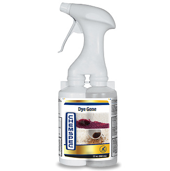 Фото Chemspec Dye Gone Универсальный двухкомпонентный пятновыводитель c триггером, 650 мл для клининга SEILOR