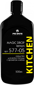 Фото Моющее средство для посуды с ароматом лимона Magic Drop Lemon, 500 мл для клининга SEILOR Фото Моющее средство для посуды с ароматом лимона Magic Drop Lemon, 500 мл для клининга SEILOR