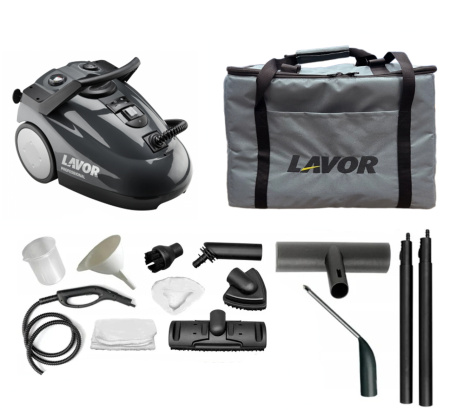 Фото Парогенератор Lavor Pro GV Kone Professional 2300 Вт с серой сумкой для клининга SEILOR