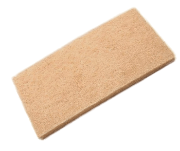 Фото Пад для скурблока натуральный жесткий 25х12 см для клининга SEILOR