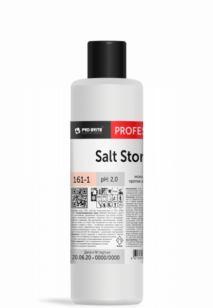 Фото Моющее средство против высолов на фасадах Salt Stone Pro-brite, 1 л для клининга SEILOR
