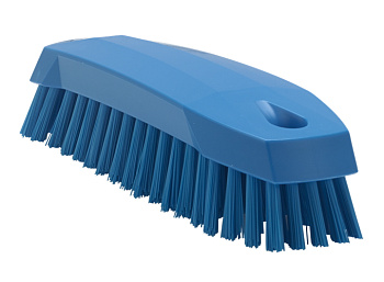 Фото Vikan Щетка ручная 16 см средняя жесткость синяя для клининга SEILOR