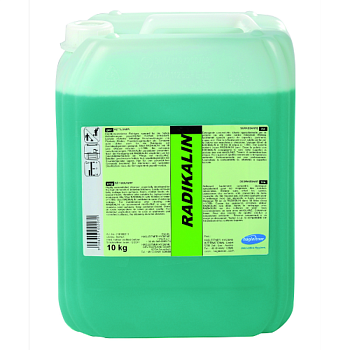 Фото Мощное концентрированное средство для удаления масложировых загрязнений RADIKALIN Hagleitner, 10 л для клининга SEILOR