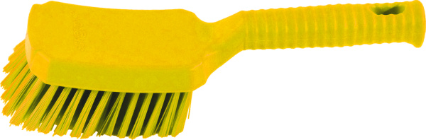 Фото Щётка с ручкой мягкая 23116 желтая для клининга SEILOR