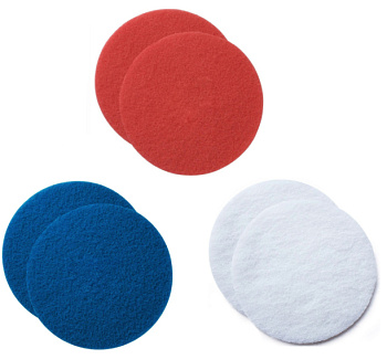 Фото Набор падов разной жесткости для орбитальной двухщеточной машинки 6 шт. для клининга SEILOR