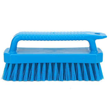 Фото Щетка утюжок жесткая синяя для клининга SEILOR