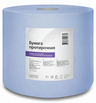 Фото Бумага протирочная в рулоне 25х35 см 1000 листов для клининга SEILOR