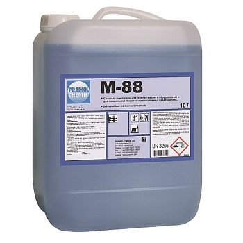 Фото Мощный сильнощелочной очиститель M-88 Pramol, 10 л для клининга SEILOR