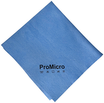 Фото Салфетка микроволоконная ProMicro 35х38 см синяя для клининга SEILOR