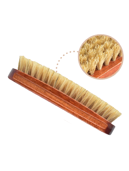 Фото Щетка для кожи натуральный ворс 14 см для клининга SEILOR