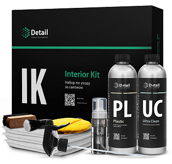Фото Detail IK Interior Kit Набор по уходу за салоном авто (7 предметов) для клининга SEILOR