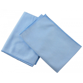 Фото Микрофибра протирочно-полировочная 300гр 40х40 синяя для клининга SEILOR