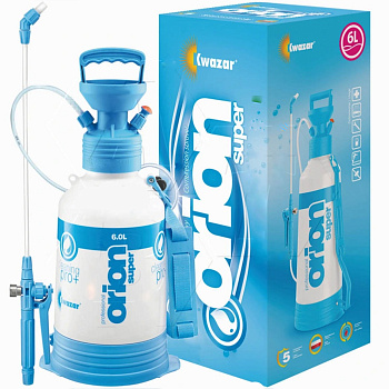 Фото Помповый распылитель Kwazar Orion Super Pro+ pH 3-8, 6 л для клининга SEILOR