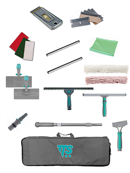 Фото TTS Tiffany №4 Набор поворотный для мытья окон MAX (17в1) для клининга SEILOR