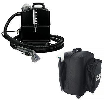 Фото Upgrade №12 Пылесос Santoemma Seilor Black 9 бар (насадка мебельная металл, шланг термост 5м, чехол) для клининга SEILOR