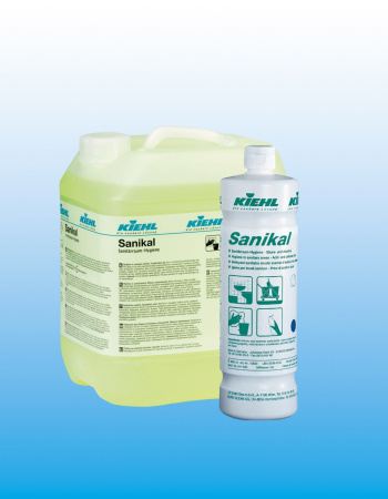 Фото Щелочное средство для ежедневной уборки санитарных помещений Sanikal-eco Kiehl, 10 л для клининга SEILOR
