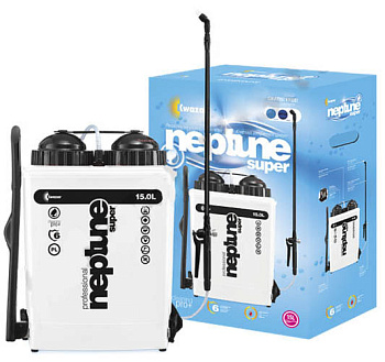 Фото Помповый распылитель рюкзак Kwazar Neptune Super Pro+, 15 л для клининга SEILOR