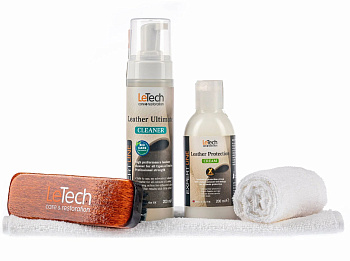 Фото Набор для чистки кожи LeTech Leather Care Kit COMPLETE для клининга SEILOR Фото Набор для чистки кожи LeTech Leather Care Kit COMPLETE для клининга SEILOR