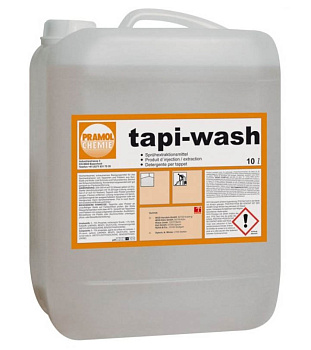 Фото Pramol Tapi-wash Деликатное нейтральное средство для чистки ковров и мебели, 10 л для клининга SEILOR