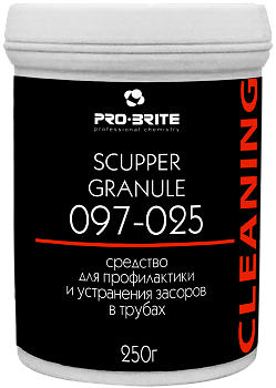 Фото Средство для устранения пробочных засоров в трубах Scupper Granule для клининга SEILOR