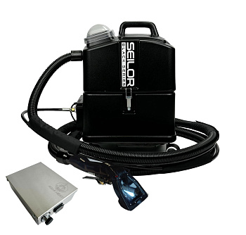 Фото Upgrade №14 Пылесос Santoemma Seilor Black HOT (9 бар, насадка мебельная,шланг терм 5м, нагреватель) для клининга SEILOR