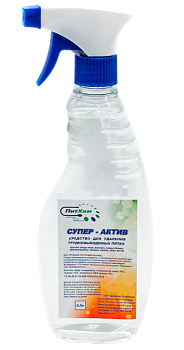 Фото Питхим Супер-Актив Антиграффити средство на терпенах от следов скотча, клея, чернил, маркера, 500 мл для клининга SEILOR