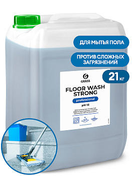 Фото Floor wash strong Grass Средство для мытья сильно загрязненных полов, 21 кг для клининга SEILOR