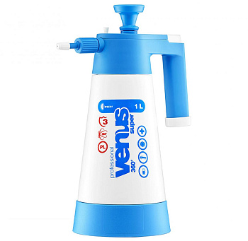 Фото Kwazar Venus Super Pro+ 360° Помповый распылитель pH 3-8, 1 л для клининга SEILOR