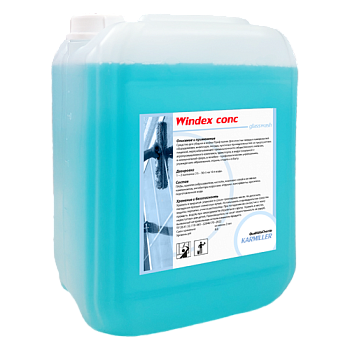 Фото Karmiller Windex Conc Средство для мойки больших стекол и фасов на основе спирта, 10 л для клининга SEILOR