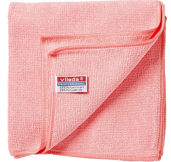 Фото Салфетка для уборки Vileda MicroTuff Plus (МикроТафф Плюc) красная для клининга SEILOR