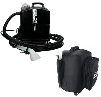 Фото Upgrade №11 Пылесос Santoemma Seilor Black 9 бар (насадка мебельная пластик, шланг 2.5 м, чехол) для клининга SEILOR