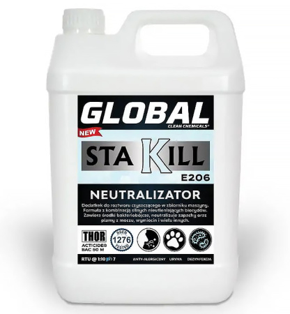 Фото Мощнейшее средство для устранения различных запахов Global Sta Kill Neutralization (без отдушки) 5 л для клининга SEILOR