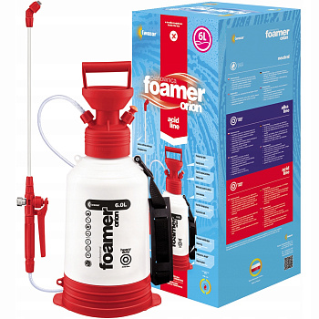 Фото Пеногенератор Kwazar Orion Acid Line Foamer для кислоты, 6 л pH 1-4 для клининга SEILOR